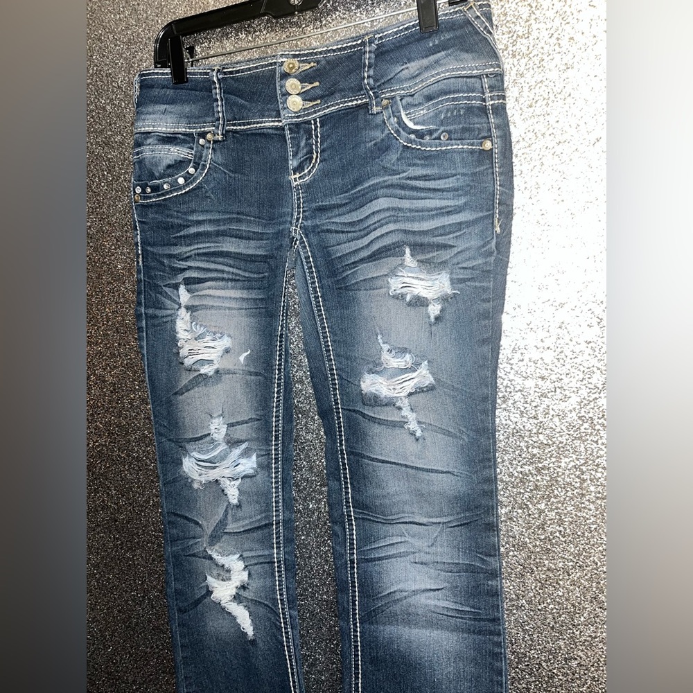 Women “Almost Famous “ Denim Jeans